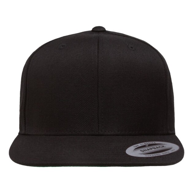 Premium Flat Bill Snapback Cap - 6089M